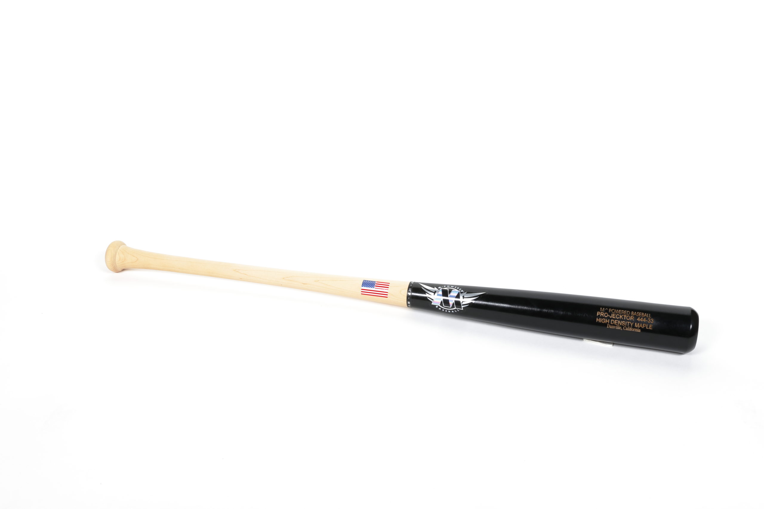 Mpowered Baseball Bamboo Baseball Bat Black